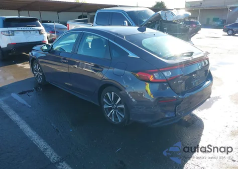 2024 Honda Civic Ex-L from USA, damaged, VIN 19XFL1H77RE017956